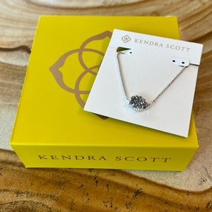 Kendra Scott NIB never opened Tess necklace drusy